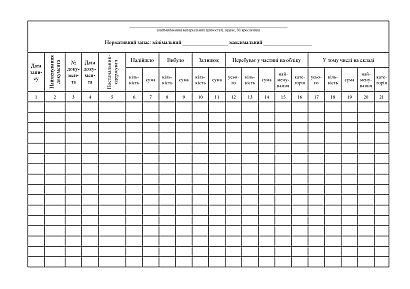 Книга учета наличия и движения материальных ценностей Приказ 448