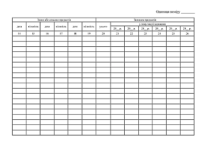 Книга учета инвентарного имущества по годам выдачи КМУ 578