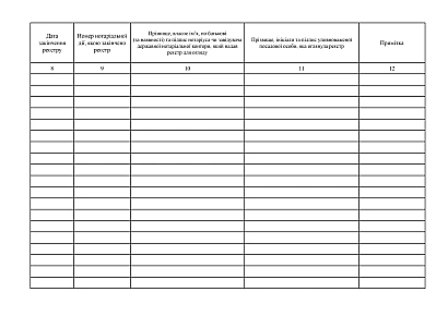 Журнал обліку реєстрів для реєстрації нотаріальних дій