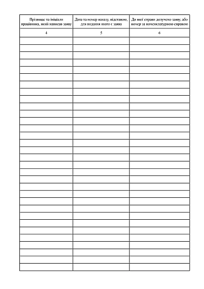 Журнал внутренней регистрации заявлений работников купить на Ukroblik