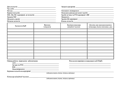 Журнал руководителя полетов на аэродроме купить на Ukroblik