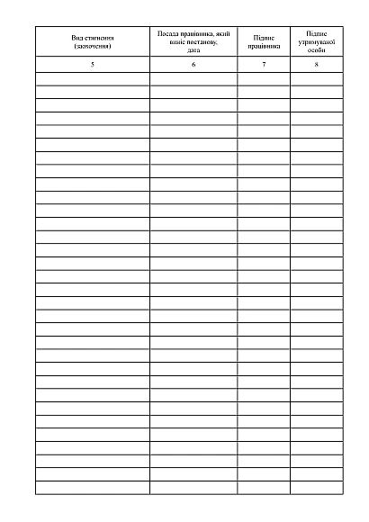 Книга обліку стягнень та заохочень утримуваних осіб купити на Ukroblik