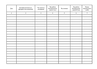Журнал обліку генеральних прибирань купити на Ukroblik