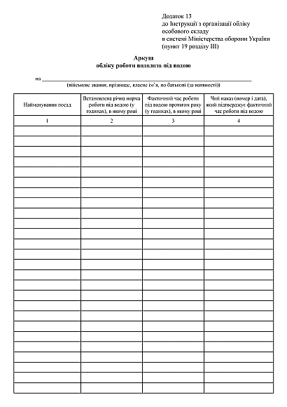 Лист учета работы водолаза под водой купить на Ukroblik