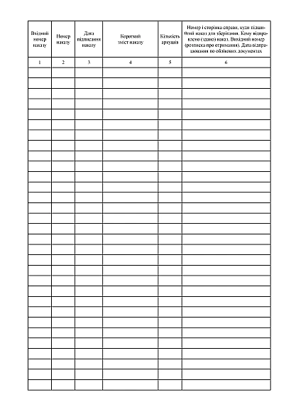 Книга учета приказов по личному составу купить на Ukroblik