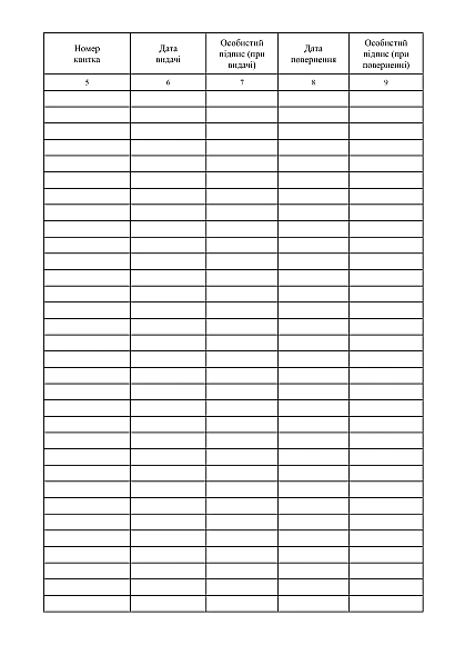 Журнал обліку видачі єдиних квитків купити на Ukroblik