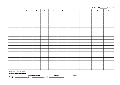 Журнал карток пробігу автомобільних шин купити на Ukroblik