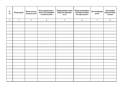 Журнал регистрации проб нефти и нефтепродуктов купить на Ukroblik