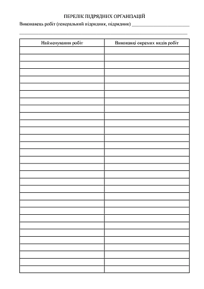 Журнал авторского надзора во время строительства