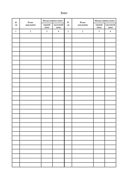 Журнал реєстрації облікових документів майна номенклатури служби ракетно-артилерійського озброєння на Ukroblik