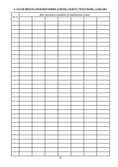 Купити Журнал обліку бойової підготовки взводу, формат А4 на Ukroblik