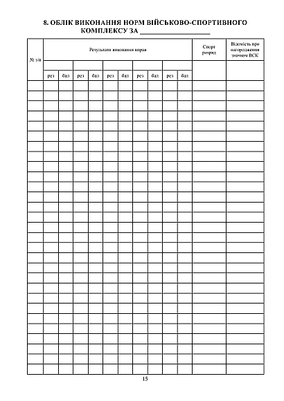 Купити Журнал обліку бойової підготовки взводу, формат А4 на Ukroblik