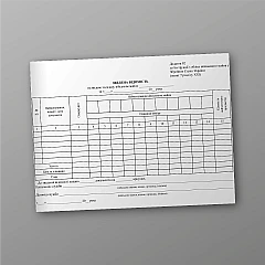 Журнали - Зведена відомість на видане зі складу військове майно