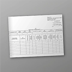 Журнали - Акт відбору проб для випробувань