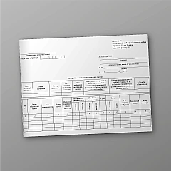 Журнали - Акт приймання-передачі основних засобів, два аркуші