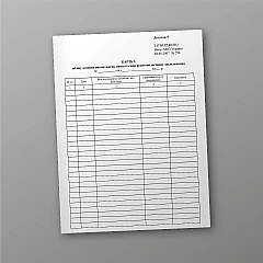 Журнали - Картка обліку дозових навантажень пацієнта при рентгенологічних дослідженнях