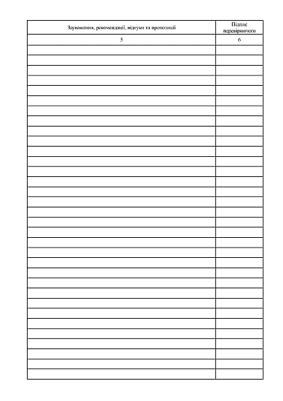 Контрольно-визитационная книга в наличии на Ukroblik